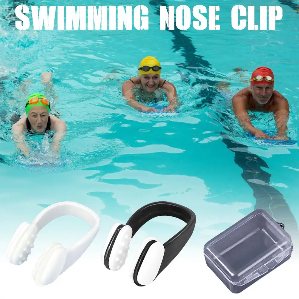 

Swimming Nose Clip Silicone Anti-choking Water Special Anti-slip And Anti-fall Off General Diving Swimming Equipment For Ad M2X8