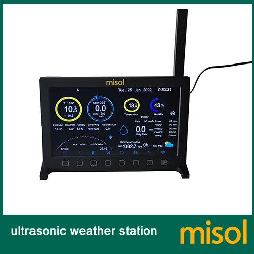 Misol ultrasonic weather station wind speed wind direction rain