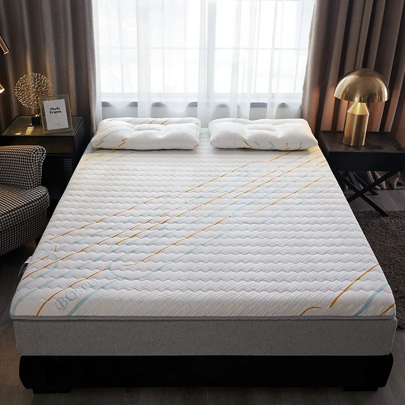 

Type A thickened jacquard knitting latex breathable mattress Student dormitory high resilience mattress tatami mattress