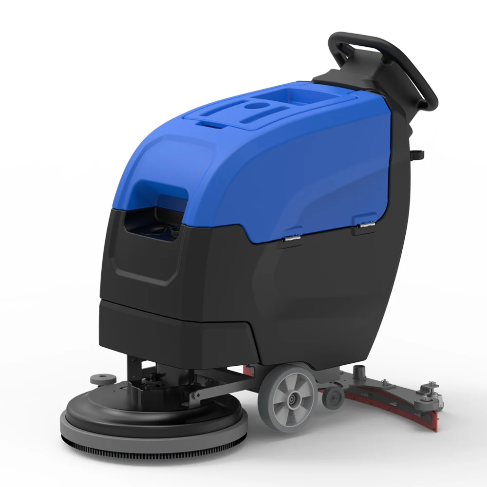 

M510S Low Noise and High Efficiency Walk Behind Charging Type Floor Scrubber Machine With 20in Brush Pad