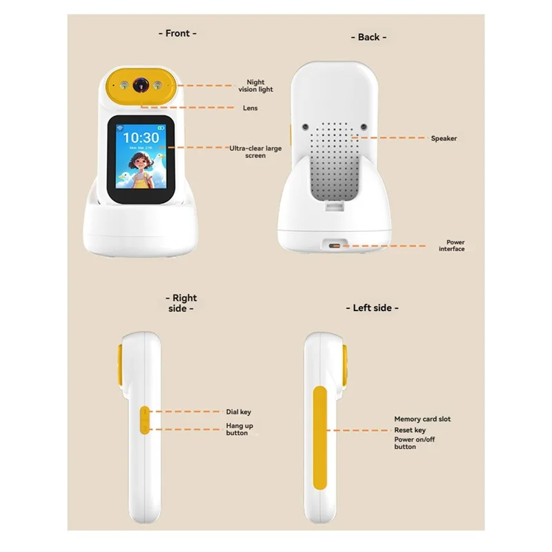 SEWS-Wifi Indoor Baby Camera With Motion Detection Video Call Indoor Security Night Vision 2-Way Audio S3c39032f0af14ad5a45f109cdf8a7eb5t