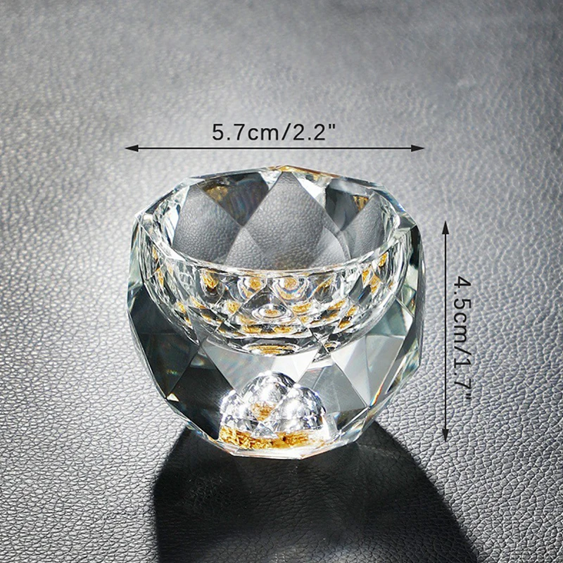 50ml Diamond Cutting Crystal Liquor Glasses Vodka Shot Glass Wine Glasses Whiskey Glass Spirits Sake Soju Brandy Tea Cup