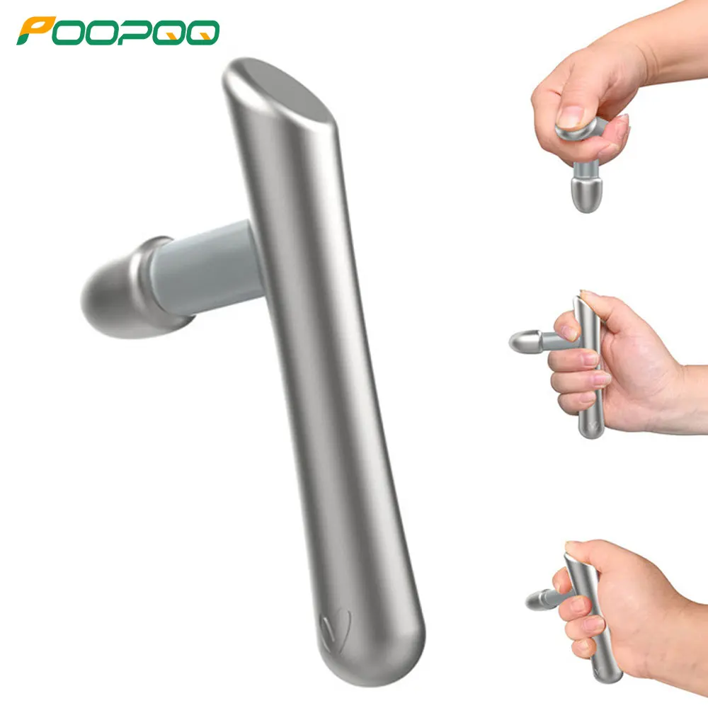 

Stainless Steel T-Bar Massage Tool for Trigger Points Massage, Myofascial Release Therapy, Deep Tissue Massage, Sports Massager