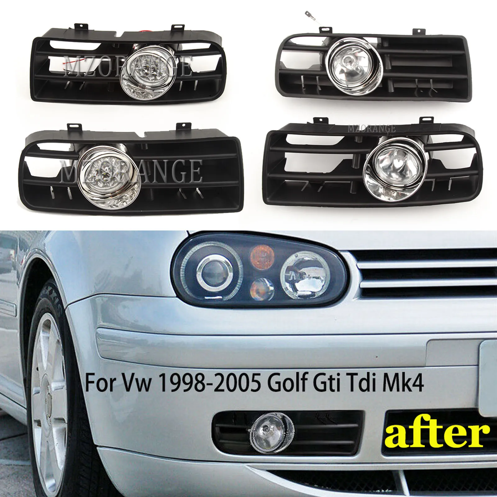 LED Fog Lights for VW Golf 4 MK4 (1997–2006) 1