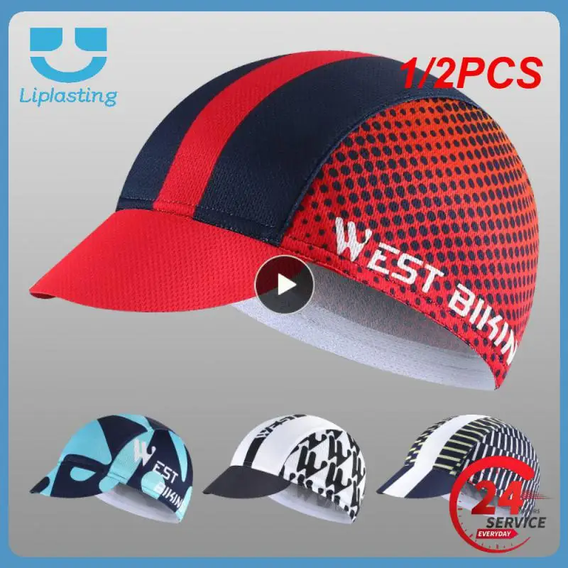 

1/2 шт., быстросохнущие шапки для езды на велосипеде