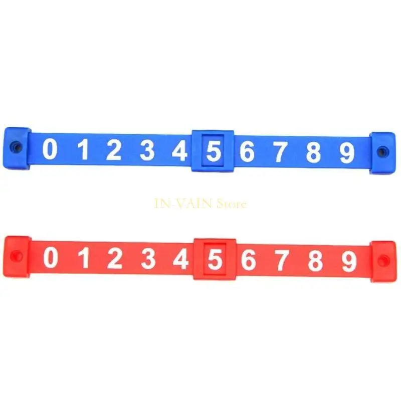M5TC 2Pcs Football Score Counters Marker Table Game Score Goal Counter Table Football Counter Plastic Billiard Score Board