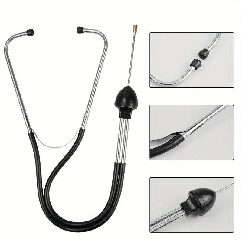1pc Auto Cylinder Stethoscope, Mechanics Stethoscope Car Engine Block Diagnostic Automotive Engine Hearing Tool Car Detection 5