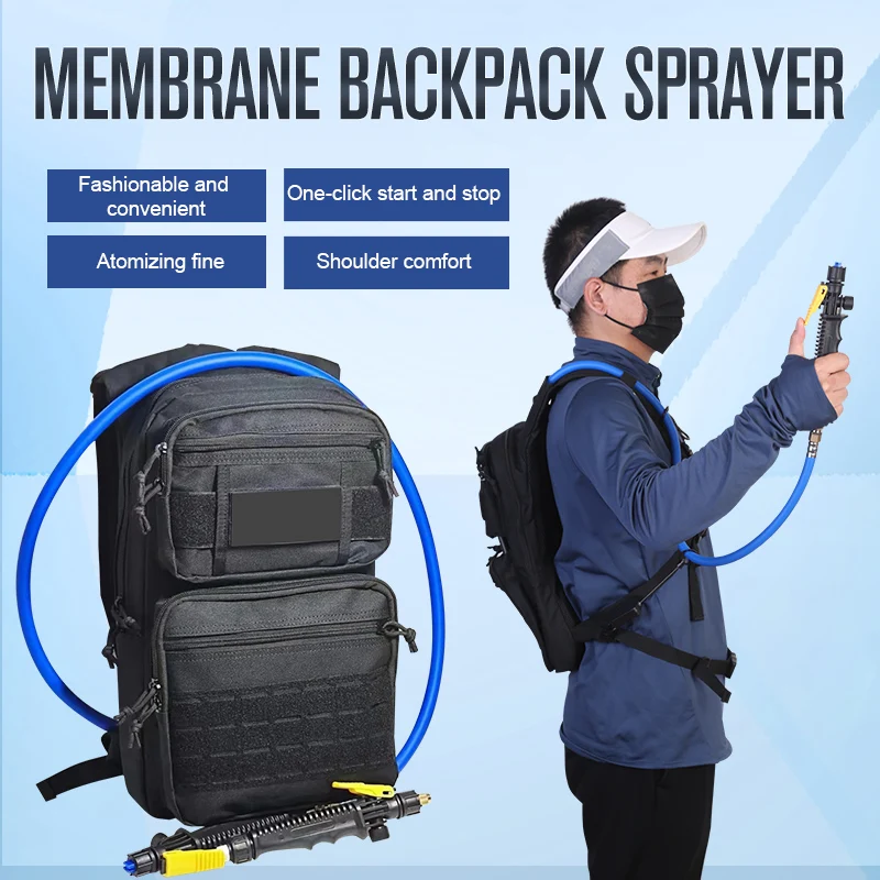 For automotive film coloring large capacity backpack electric window cleaning sprinkler