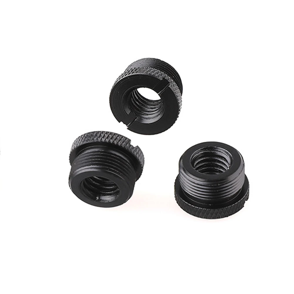 3/8" Male To 5/8" Female Thread Adapter Female Mic Transfer Screw Adapter For Mic Stand Metal Conversion Nut