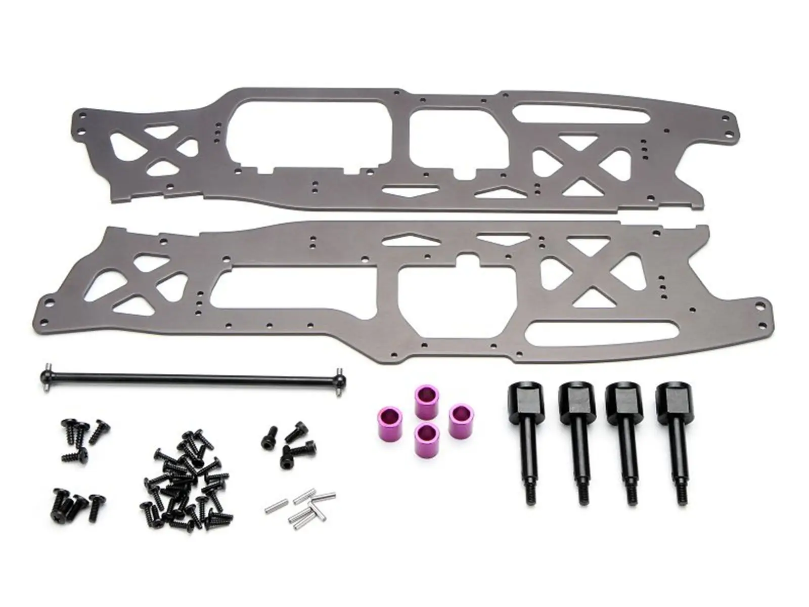 Mozzi C C anteriori o posteriori in alluminio da 2 pezzi per HPI SAVAGE X XL 21 25 SS 4.6 5.9 FLUX 85048 26 Mozzi C C anteriori o posteriori in alluminio da 2 pezzi per HPI SAVAGE X XL 21 25 SS 4.6 5.9 FLUX 85048 26