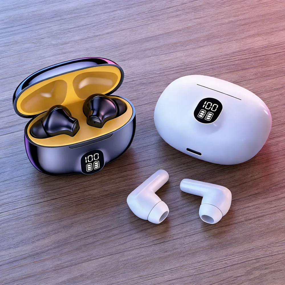 TWS Wireless Headphones Game Bluetooth Headphones with Microphone Noise Reduction High Fidelity for smartphones 1