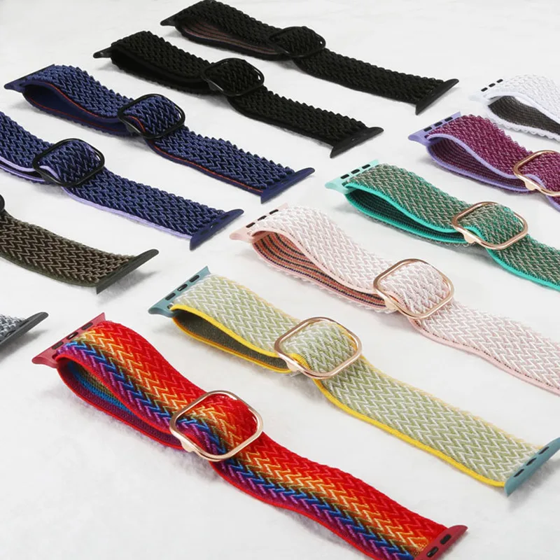 Elastic Silicone Solo Loop Watch Strap - Universal Fit