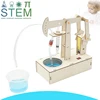 Juguetes STEM para niños, unidad de bombeo DIY, modelo de ensamblaje, Kits de Material, bomba de agua, experimento, tecnología, juguete, rompecabezas, juguetes pintados, regalo