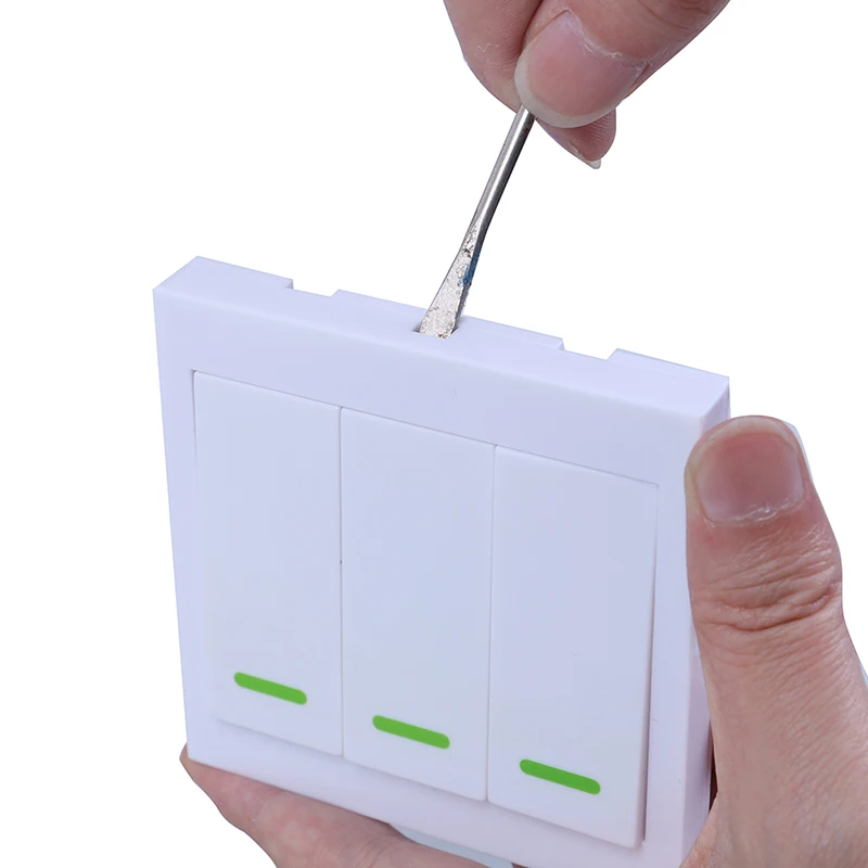 433MHz rf wireless remote control switch 86 wall panel switch transmitter