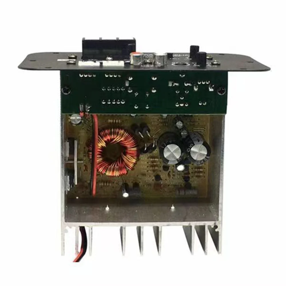Square 12V power amplifier board 500W pair tube high-power motherboard 8-inch 10 inch 12 inch low-frequency car mounted gun core