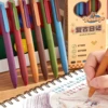 6pcs Multi Color Gel Pens Set Cream / Retro Colors Soft Holding 0.5mm Ballpoint Quick Dry Ink for Writing Office School A7780 4