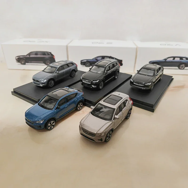 1:64 Scale XC90 S90 V90 XC40 C40 XC60 Vehicle Alloy Car Model Diecast Toy Collectible Ornament Souvenir Toys Cars 6