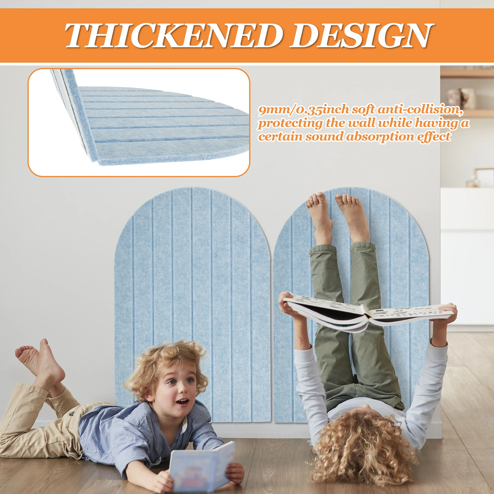 2Pcs Felt Board 40x60cm Cork Board Alternative Felt Bulletin Pin Board for Walls Home Office Classroom Decor Photo Wall Board