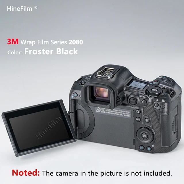 Pellicola Vetro Temperato Per Canon EOS RP E M50II - Anti Graffi, Anti Impronte, Confezione Da 3