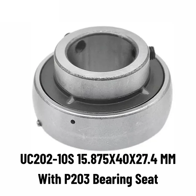 E 402 B Cuscinetto A Sfera Con Inserto Da 3/4" E Set Di Viti - SB204 - Foto 7