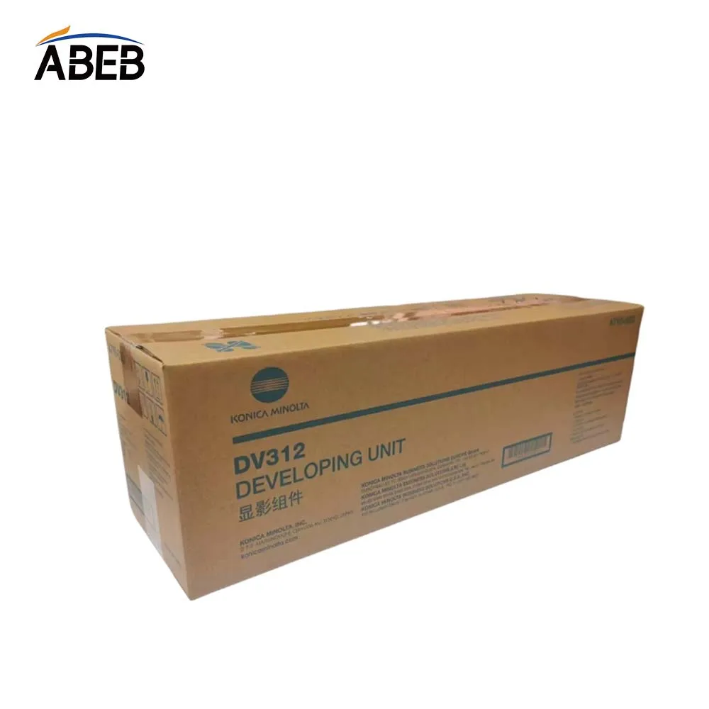 코니카 미놀타 BH227 287 367 7522 7536 7528 용 1PCS DV312 개발자 유닛 고품질 원래 분해 개발자 어셈블리