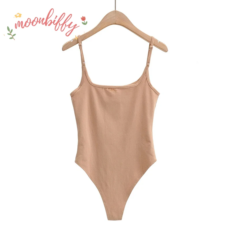 SexyBodysuitWomenSummerBacklessSleevelessBodyTopsTeesBlack