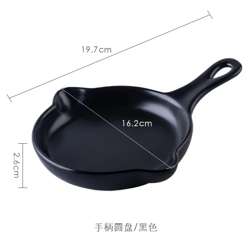 נורדי קרמיקה צלחת הגשה ידית צלחת אוכל סט מדיח כלים מיקרוגל Creative חמוד אטריות סלט ארוחת מיכל כלי שולחן