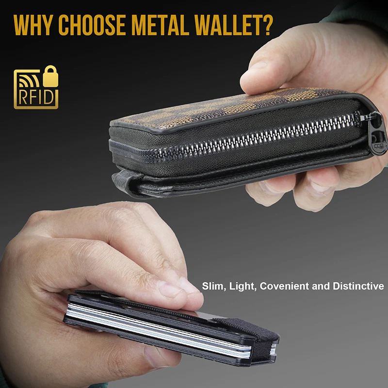 ONETIGRIS Wallet For Men Outdoor Card Holder Practical Tactical Magsafe Aluminum Mini Smart Magic Wallet Holds Up 15 Cards-01 tactical wallet