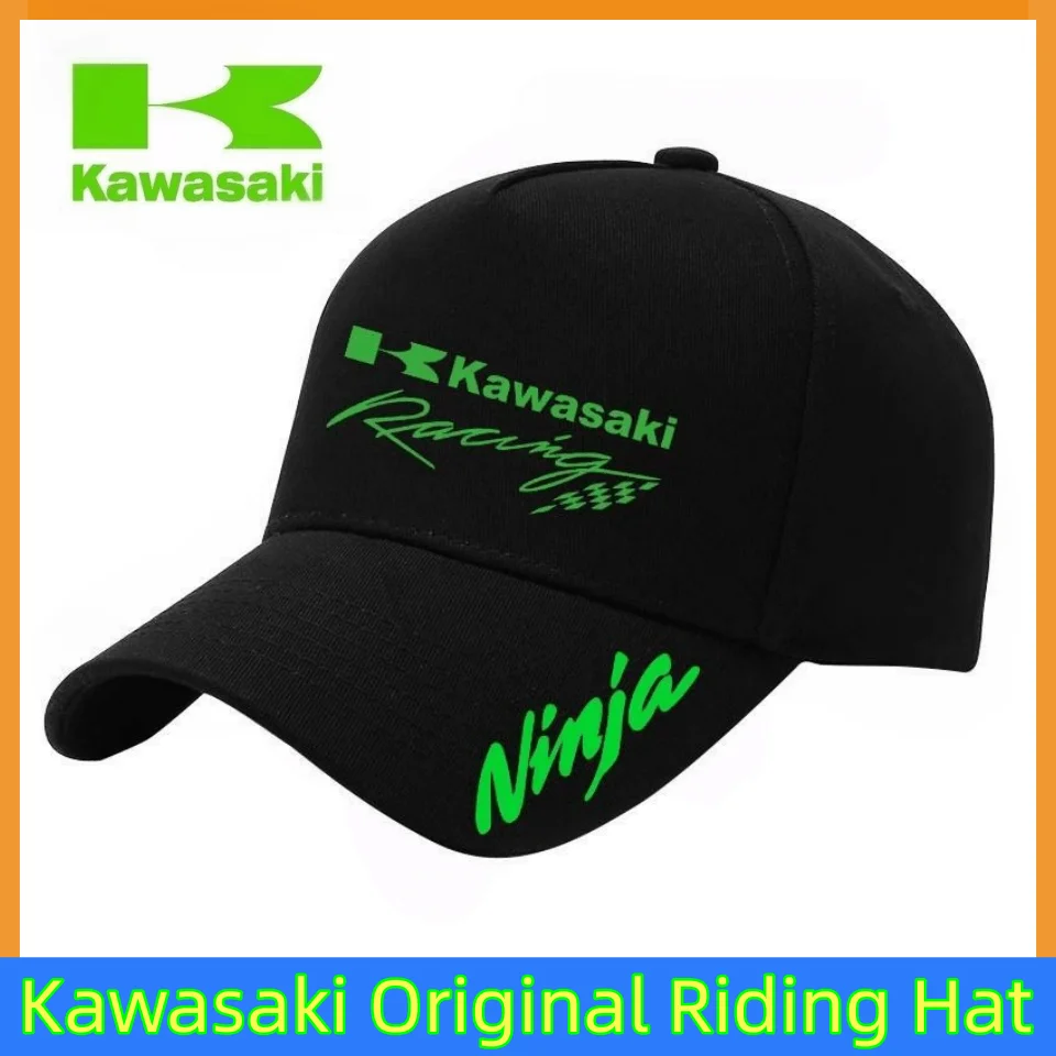 

Kawasaki-Original Duck Tongue Hat, Unisex, Popular, Tourism, Cycling, Sports, Sunshade, Sweat-Absorbing Baseball Hat