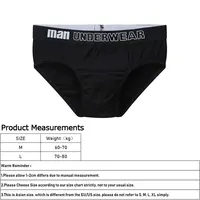 Caleçon confortable en coton pour homme, sous-vêtement sexy, boxer respirant, taille M et L 6