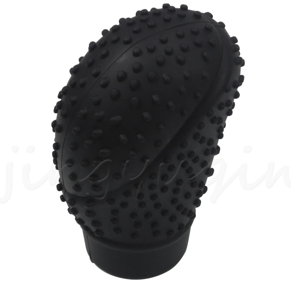 For Car Soft Silicone Knob Shifter Cover Handbrake Grips Gear Shift Collars Anti-slip Universal Colorful Gear Head Cover