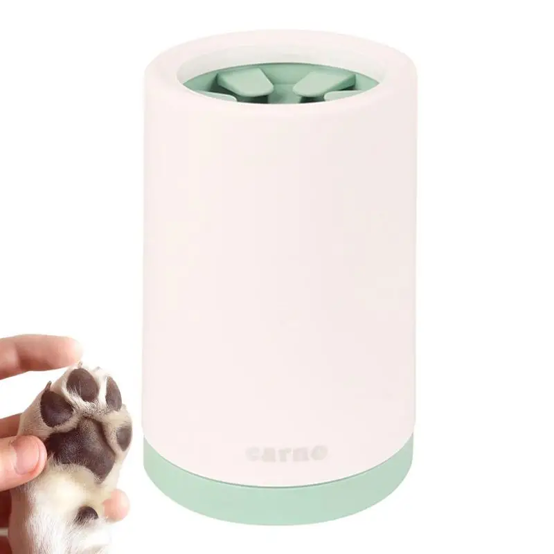 

Dog Paw Cleaner Silicone Pet Feet Cleaning Brush Cup With Brush Detachable Cleaner For Dog And Cat Feet Pet Cleaning Brush Cup