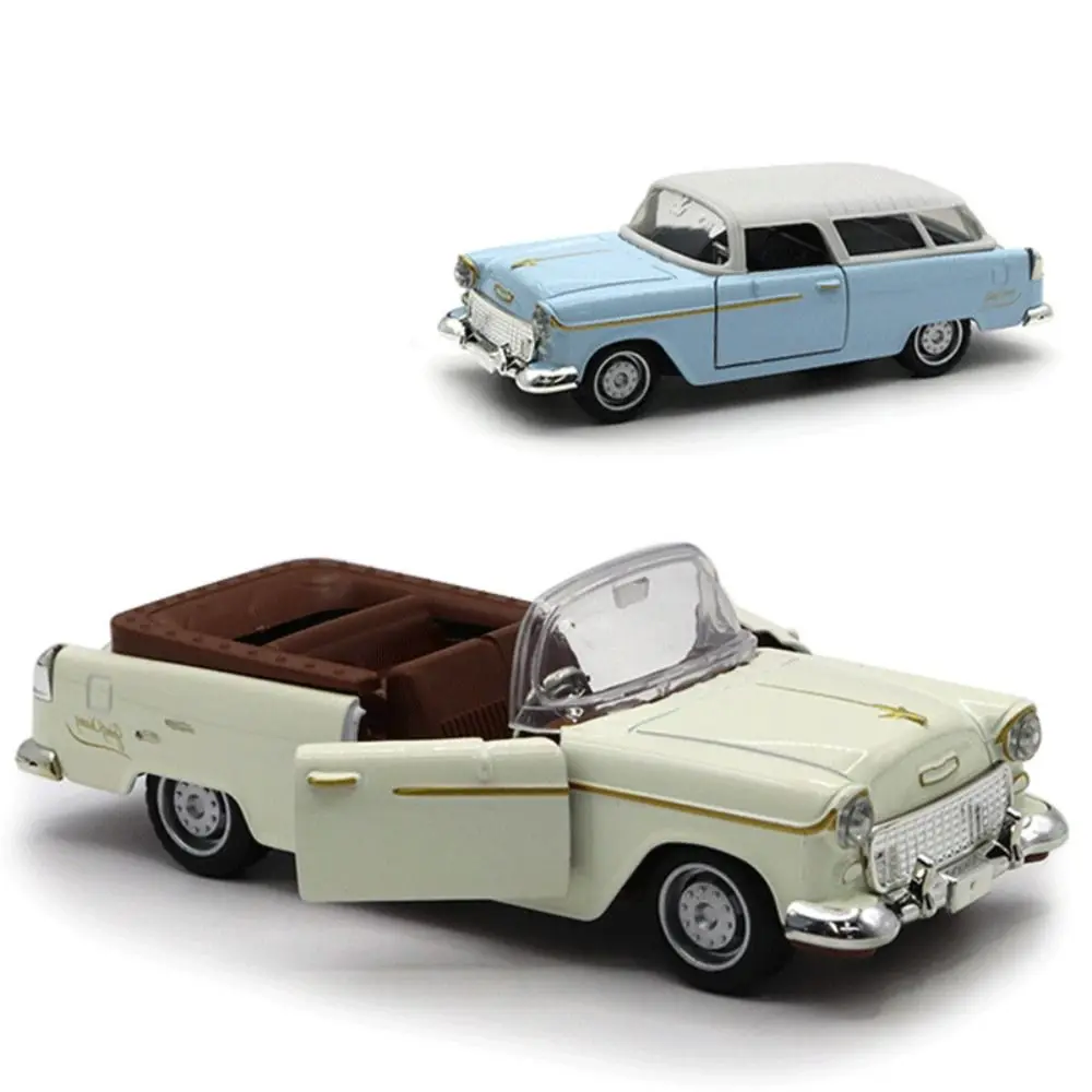 

Vintage Car Model Toy Miniatures Alloy Classic Simulation Car Model Retro Die-cast Pull-back Car Childrens Toy