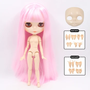 ICY DBS Blyth Doll Joint Body 30CM BJD Toy White Shiny Face and frosted Face with Extra Hands AB and Panel 1/6 DIY Fashion Doll 7