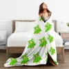 Duolingo Owl Duo Blanket Fleece Lightweight Sofa Throw Blankets For Couch Bedding Office Throws Bedspread Quilt 1