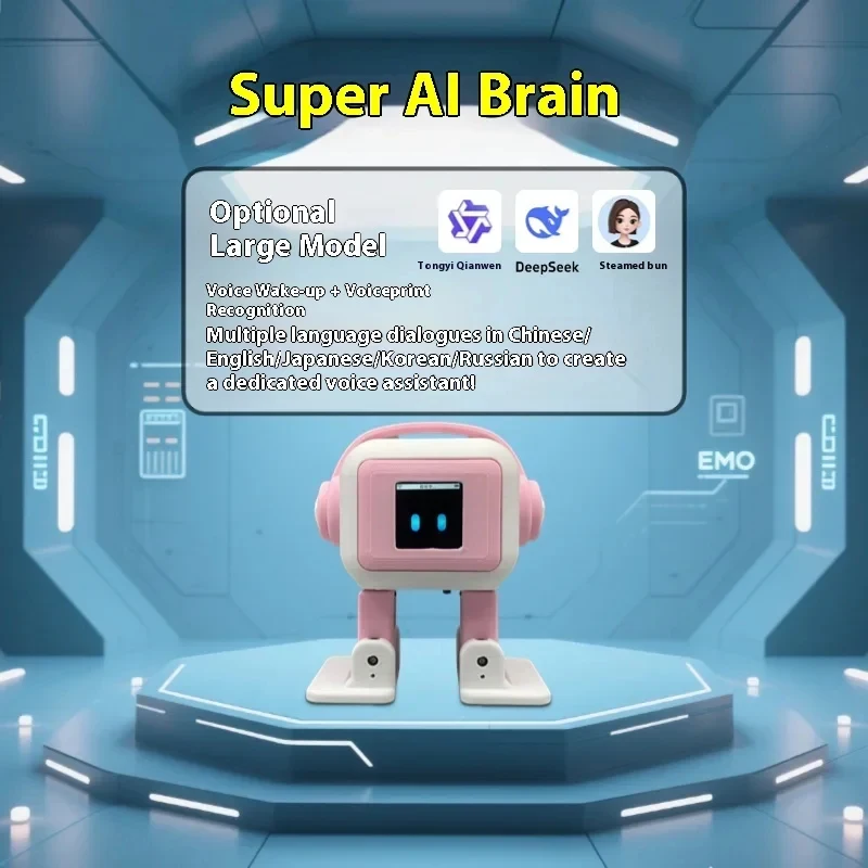 AI EMO 로봇 ESP32-S3 메인 컨트롤러 1.54인치 화면 지능형 인터랙티..