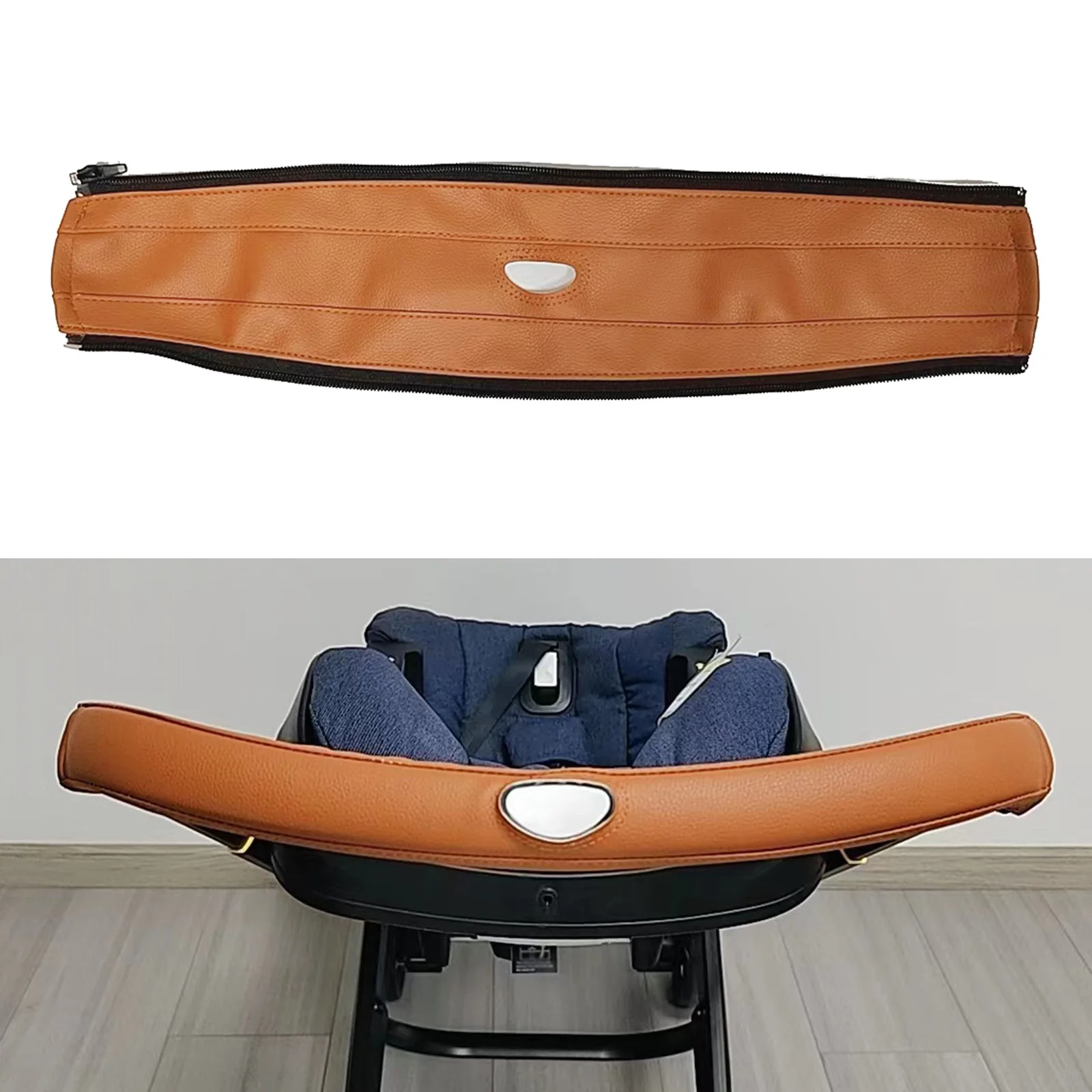 Copertura Del Manubrio Del Passeggino Copertura Del Bracciolo In Pelle Pu Con Cerniera Per Passeggino Doona Accessori Per La Copertura Protettiva Del 