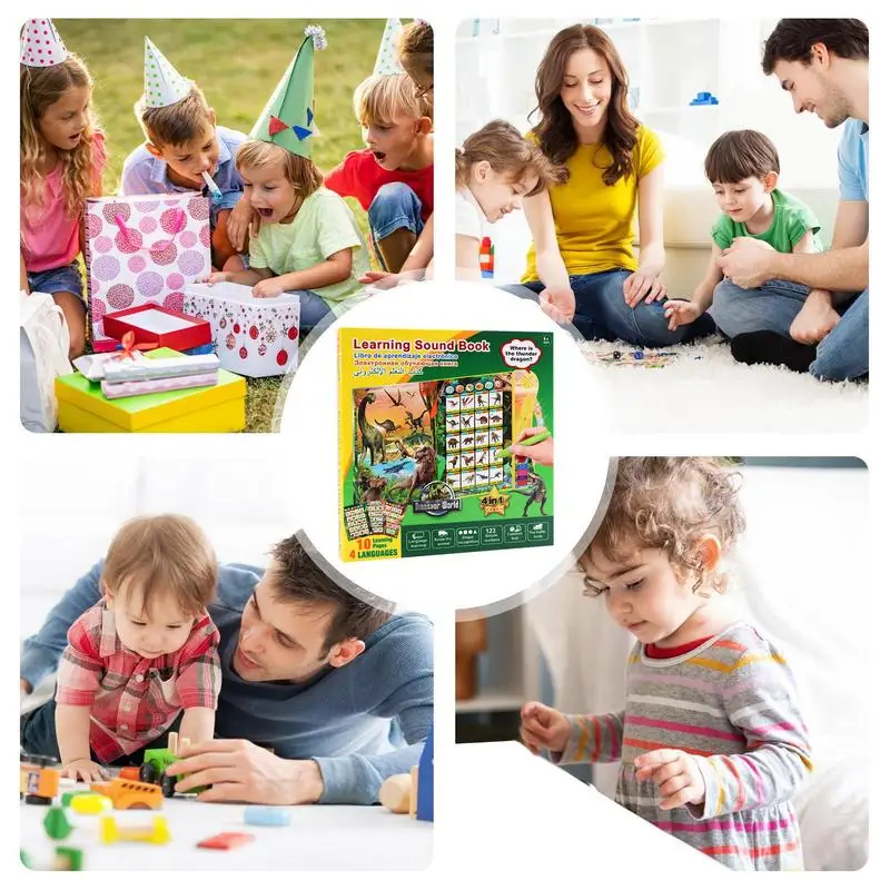thumbnail image 2 of Toddler Books With Sound - Interactive Russian Language Toys 2 of 13