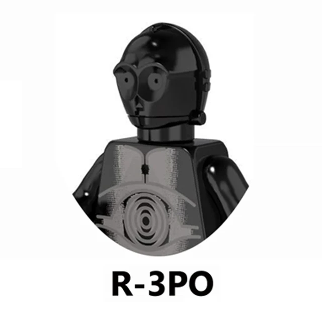 Disney R2-D2 BB-8 C-3PO R4-P17 K-2SO IG88 Battle Buzz Droid Building Blocks K-3PO General Grievous Brick Action Figure Kids Toys N-PG658