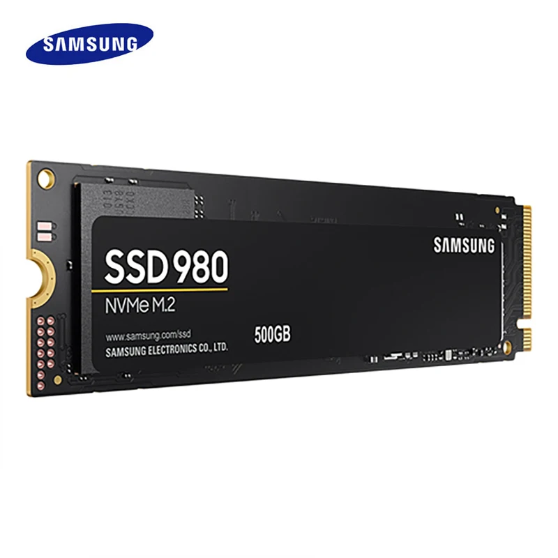 Samsung 980 Solid State Drive 250Gb 500Gb 1Tb Nvme Ssd M.2 2280 Hard Disk Tlc Pcie Gen 3.0X4 Per Pc Desktop