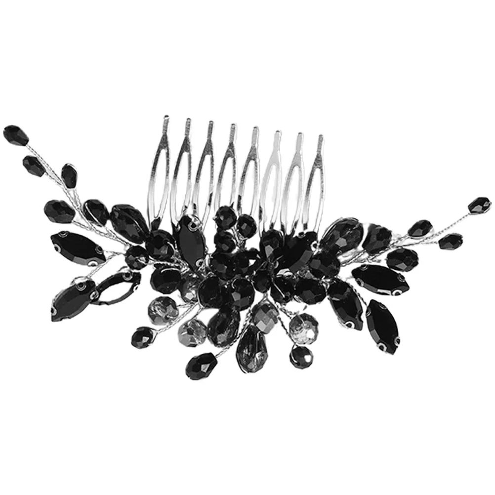 

Hair Roller Clips Bridal Side Comb Bride for Decorative Women Christmas The Flowers