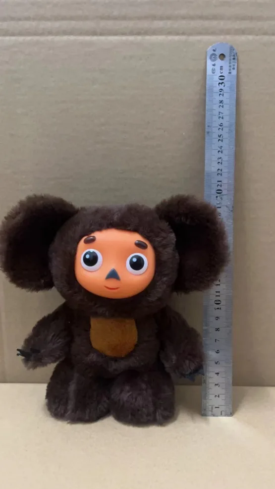 Jouet en peluche Cheburashka pour enfants, peut chanter, grandes oreilles,  singe au beurre, Russie, Anime, bébé enfant, sommeil Security ase, jouets  au beurre, cadeau pour enfants, 20cm - AliExpress