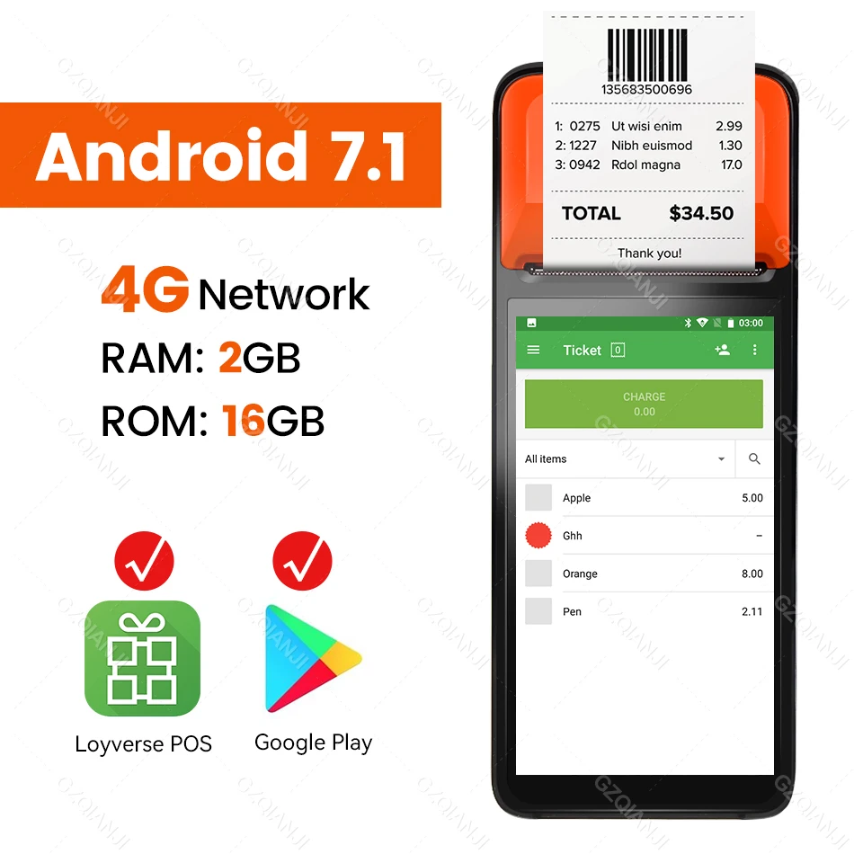 canon ivy mini photo printer Android Handheld POS PDA Wifi 3G Terminal Wireless Receipt Printer 58mm Support Wifi NFC Scanner 1D PDA All in one bluetooth pocket printer Printers