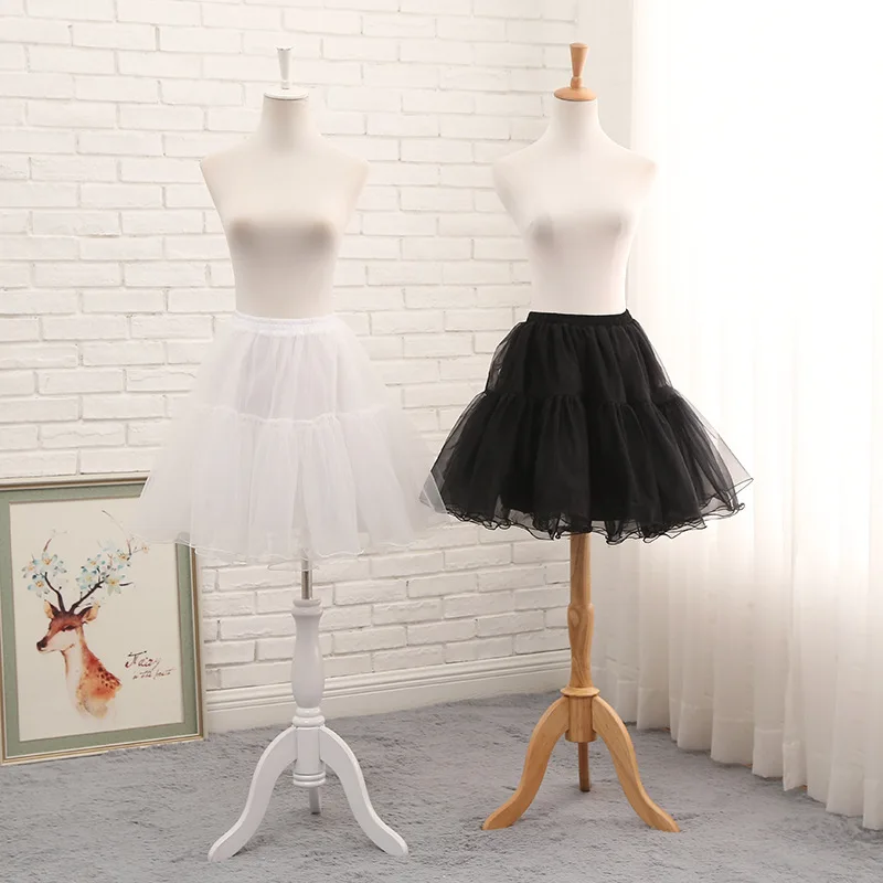 

Короткая юбка-пачка для косплея Лолиты, бальное платье, Нижняя юбка, балетная юбка-пачка, рокабилли кринолин
