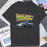 T-shirt Doc Brown Retour vers le futur pour hommes, vêtements pour hommes, T-shirt amusant, Gigaconsolidation, 1.21 5