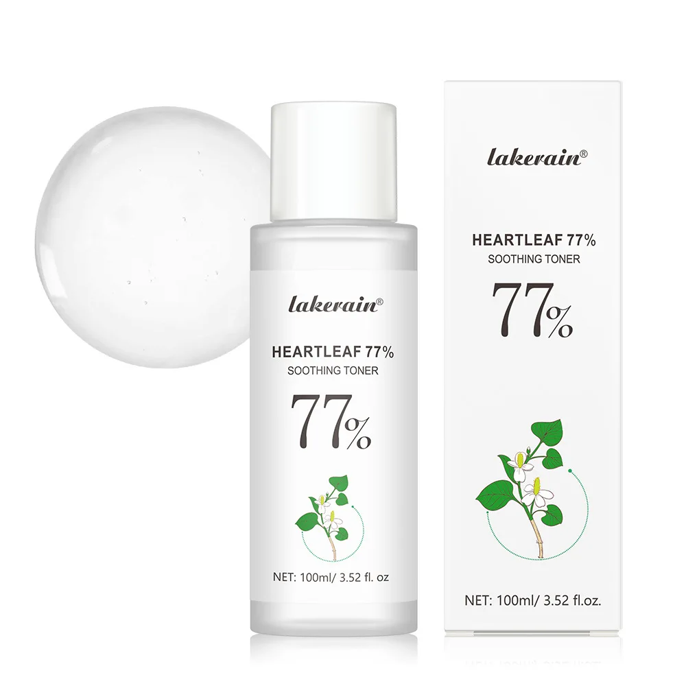 100ml Heartleaf 77% Soothing Toner Organic Soothing Refreshing Toner Remove Dead Skin Moisturize Close Pores