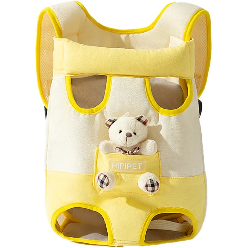 Pet Dog Hand Bag Carrier For Dogs Portable Four-legged Puppy Straddle Packs Shoulder Bag Vest Traction Rope For Yorkshire pet carrier bag pet carrying bag pet backpack