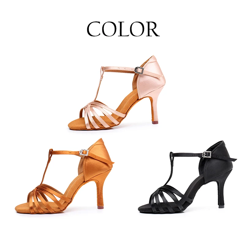 Woman Shoes For Dancing Latin Dance Women Shoes For Girls Ballroom Shoes Ladies Modern Tango Jazz Shoes Performance Salsa Sandal 3