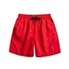2023 Summer New Men's Casual Shorts Japanese Pure Color Simple Personality Versatile Unisex Couples Beachwear Cropped Shorts 5