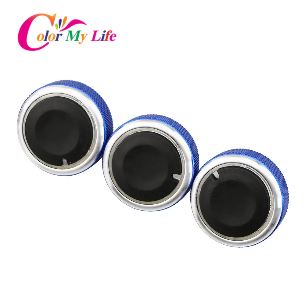 Car Air Conditioning Turning Switch Knob 3pcs/Set for Ford Focus 2 MK2 Focus 3 MK3 2005-Mondeo C-MAX